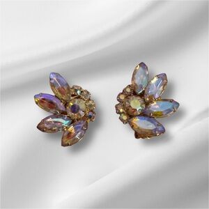 Juliana AB Crystal Earrings - Verified Rare Excellent Condition